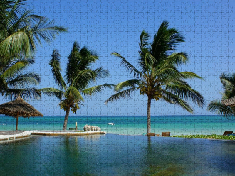 Auszeit am Indischen Ozean / Kenia - CALVENDO Foto-Puzzle'