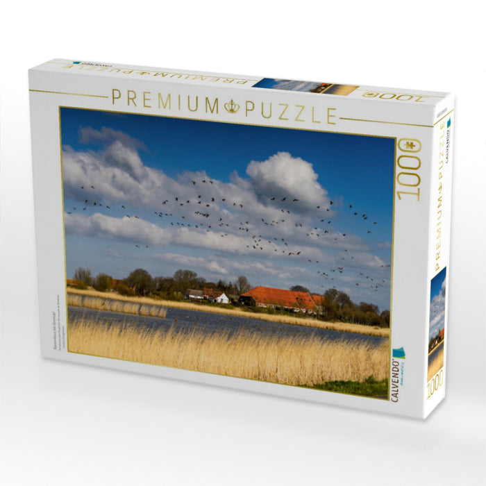 Bauernhaus bei Greetsiel - CALVENDO Foto-Puzzle'