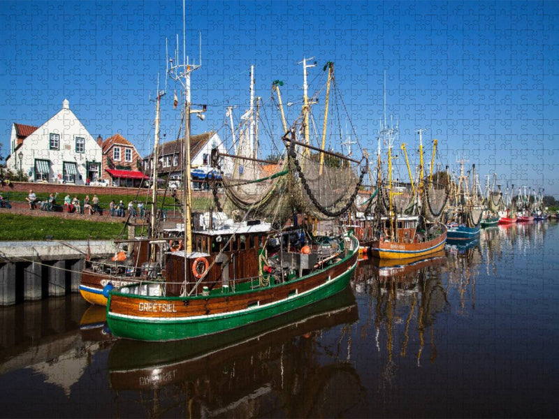 Greetsieler Hafen - CALVENDO Foto-Puzzle'