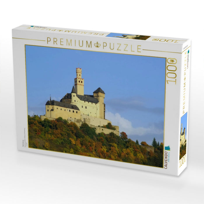 Marksburg 1000 Teile Puzzle quer - CALVENDO Foto-Puzzle'