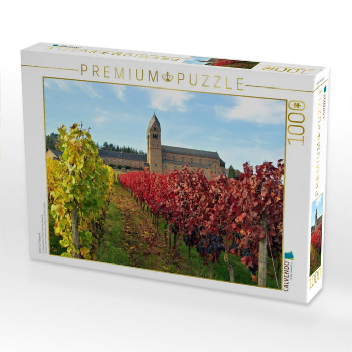 Abtei St. Hildegard 1000 Teile Puzzle quer - CALVENDO Foto-Puzzle'