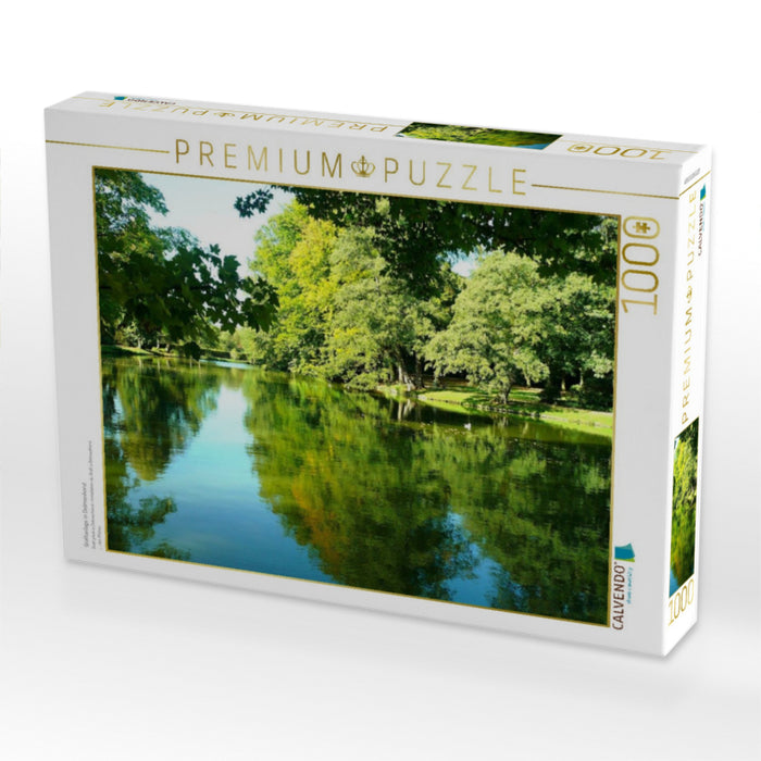 Graftanlage in Delmenhorst - CALVENDO Foto-Puzzle'