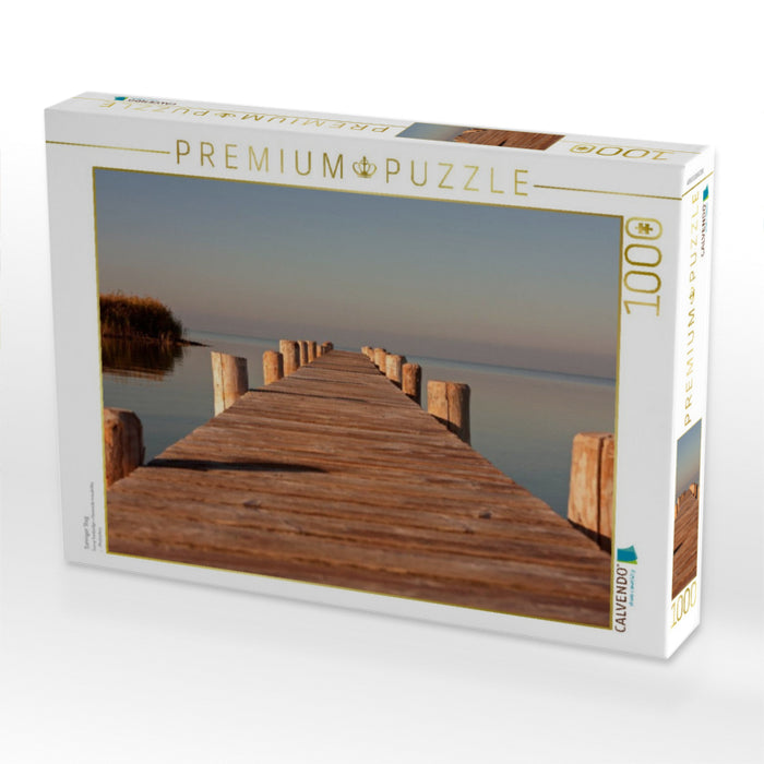 Sonniger Steg - CALVENDO Foto-Puzzle'