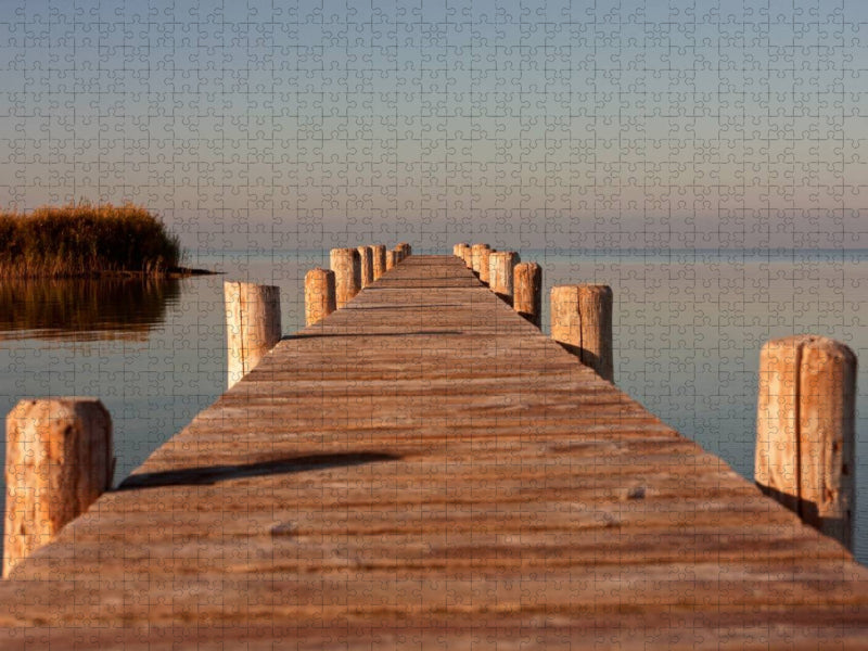 Sonniger Steg - CALVENDO Foto-Puzzle'