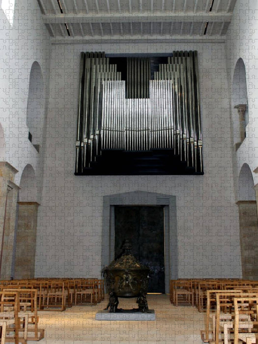 Die Hauptorgel des Hildesheimer Doms. - CALVENDO Foto-Puzzle'