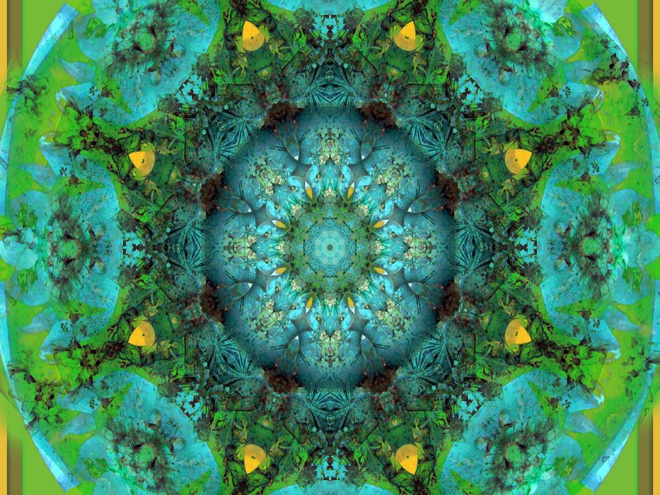 Mitgefühl Chakra des Herzens - CALVENDO Foto-Puzzle'