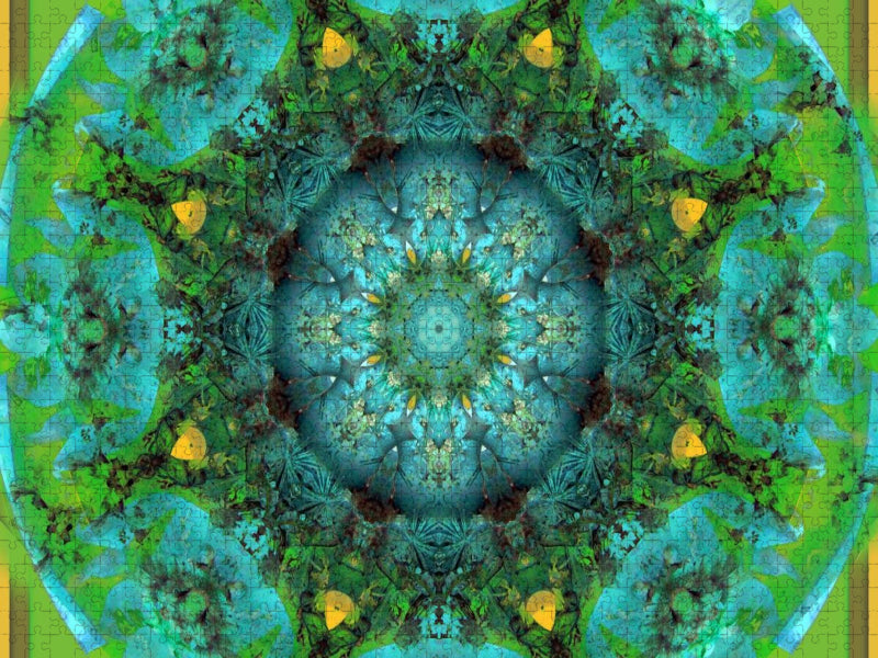 Mitgefühl Chakra des Herzens - CALVENDO Foto-Puzzle'