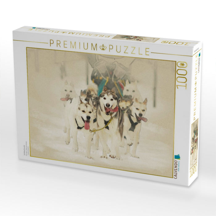 Schlittenhunde - CALVENDO Foto-Puzzle'