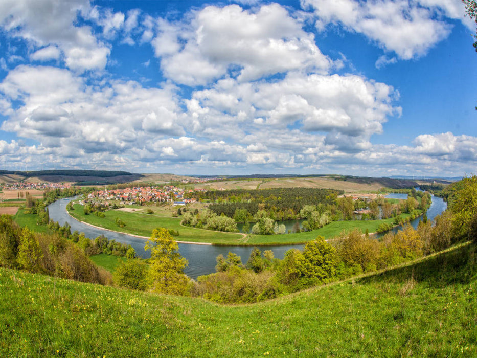 Mainschleife bei Volkach - CALVENDO Foto-Puzzle'