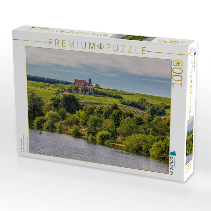 Le Main juste avant Volkach - Puzzle photo CALVENDO 