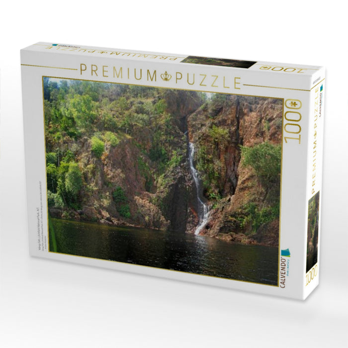 Wangi Falls, Litchfield National Park., N.T. - CALVENDO Foto-Puzzle'