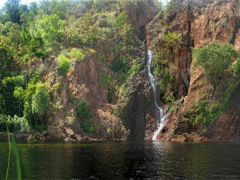 Wangi Falls, Litchfield National Park., N.T. - CALVENDO Foto-Puzzle'