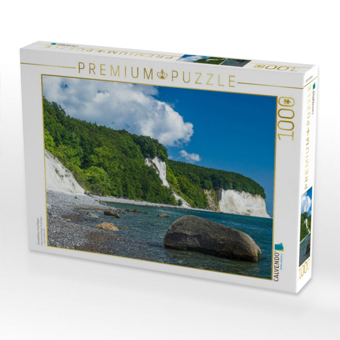 Kreidefelsen-Insel Rügen - CALVENDO Foto-Puzzle'