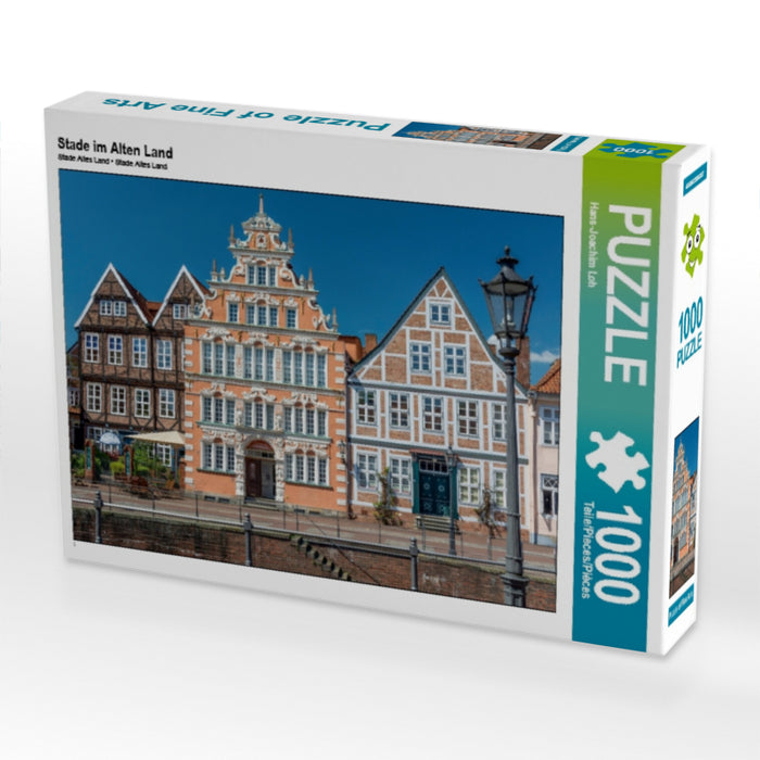 Stade im Alten Land 1000 Teile Puzzle quer - CALVENDO Foto-Puzzle'