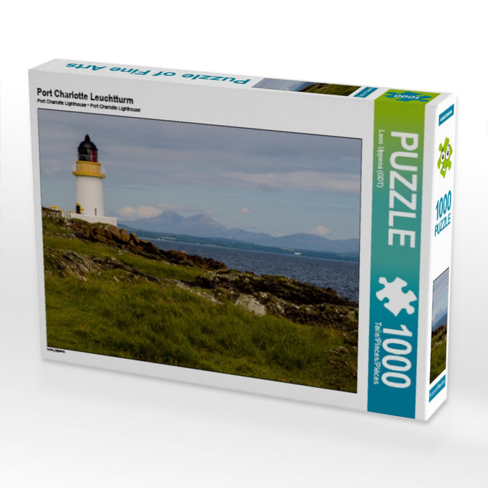 Port Charlotte Leuchtturm 1000 Teile Puzzle quer - CALVENDO Foto-Puzzle'
