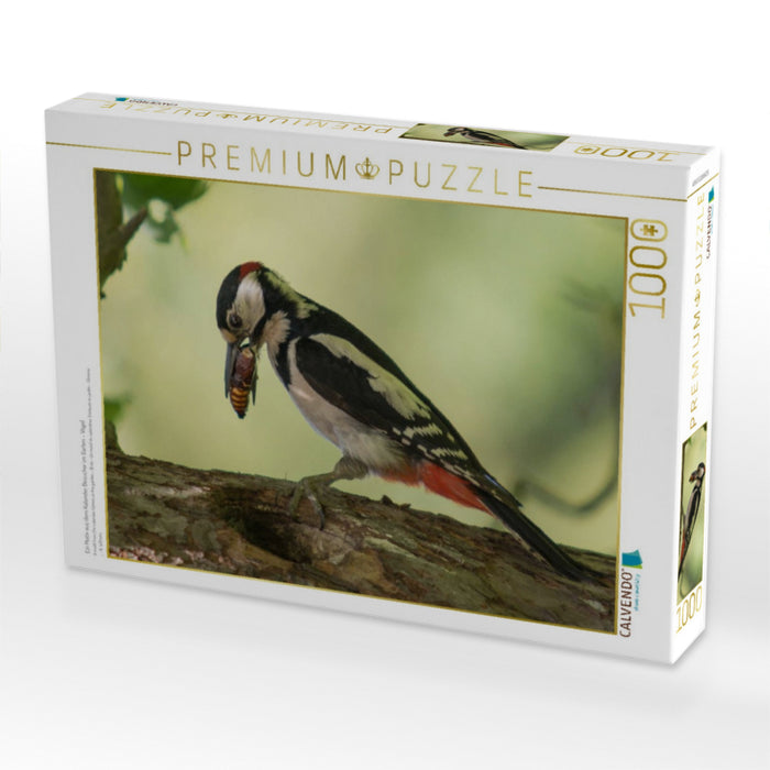 Ein Motiv aus dem Kalender Besucher im Garten - Vögel - CALVENDO Foto-Puzzle'