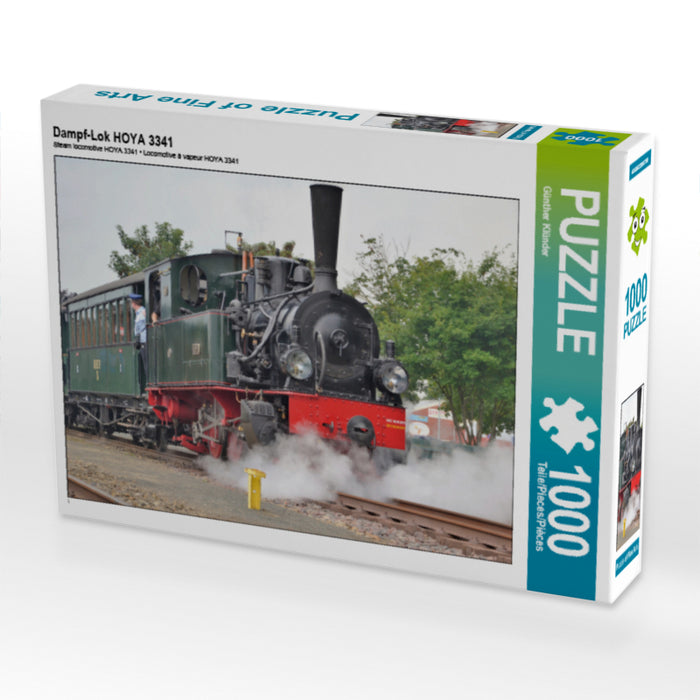 Dampf-Lok HOYA 3341 1000 Teile Puzzle quer - CALVENDO Foto-Puzzle'