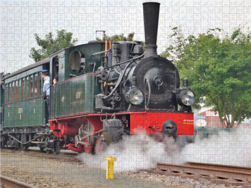Dampf-Lok HOYA 3341 1000 Teile Puzzle quer - CALVENDO Foto-Puzzle'
