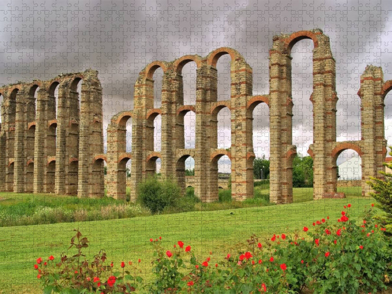 Aquädukt von Mérida - CALVENDO Foto-Puzzle'