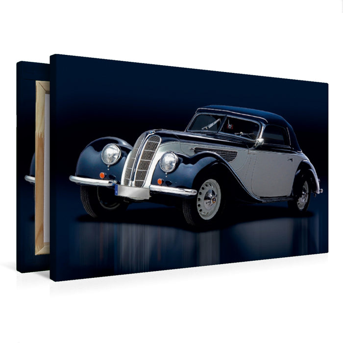 Premium Textil-Leinwand BMW 327 - Bj. 1938