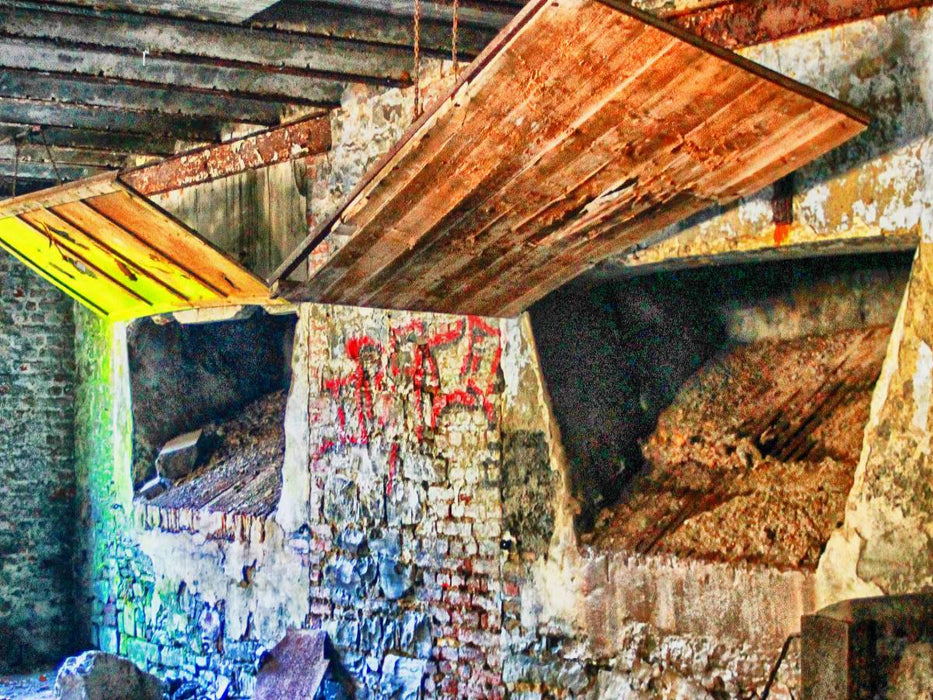 Brache VDM, Altena, Schüttöffnungen - CALVENDO Foto-Puzzle'