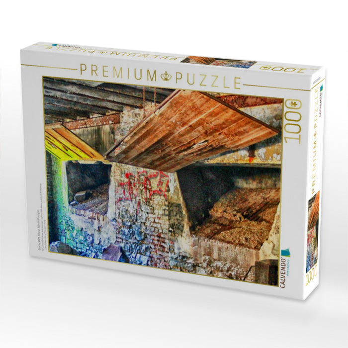 Brache VDM, Altena, Schüttöffnungen - CALVENDO Foto-Puzzle'