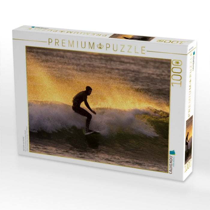 Die Surfer von Unstad - CALVENDO Foto-Puzzle'