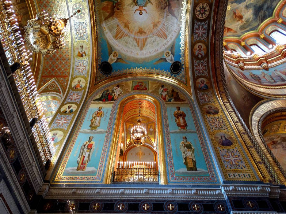 Ein Motiv aus dem Kalender "CHRIST-ERLÖSER-KATHEDRALE MOSKAU" - CALVENDO Foto-Puzzle'