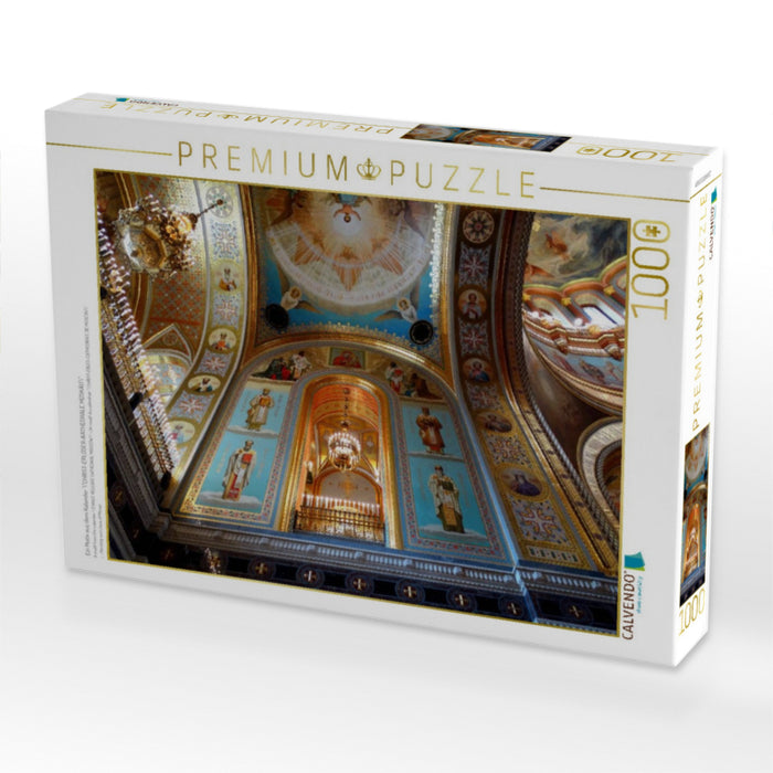 Ein Motiv aus dem Kalender "CHRIST-ERLÖSER-KATHEDRALE MOSKAU" - CALVENDO Foto-Puzzle'