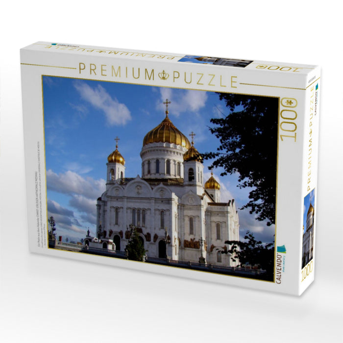 Ein Motiv aus dem Kalender CHRIST-ERLÖSER-KATHEDRALE MOSKAU - CALVENDO Foto-Puzzle'