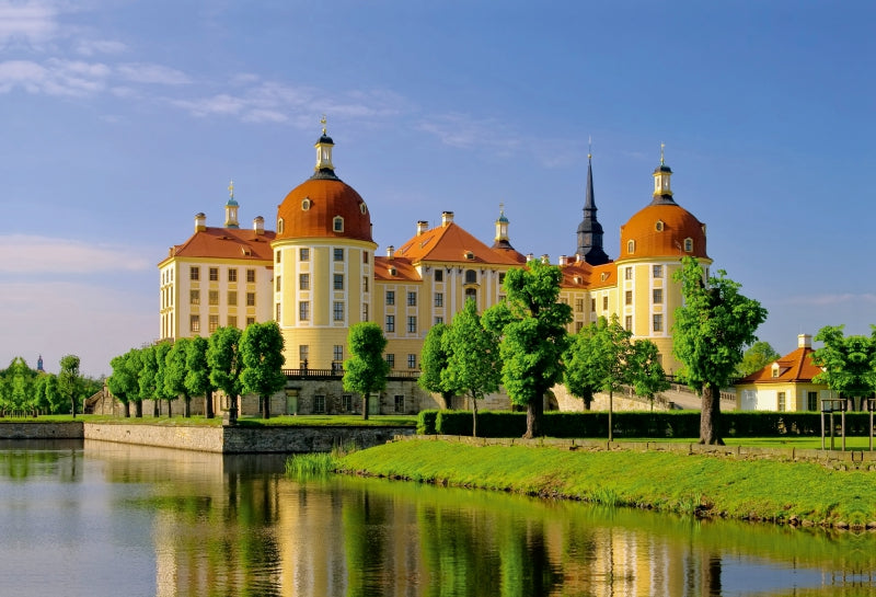 Premium Textil-Leinwand Moritzburg