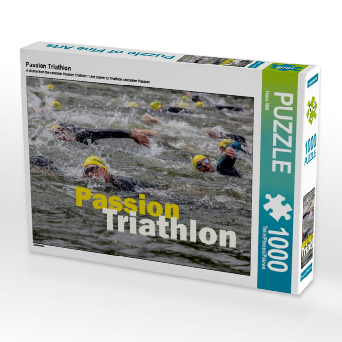 Passion Triathlon - Puzzle photo CALVENDO 