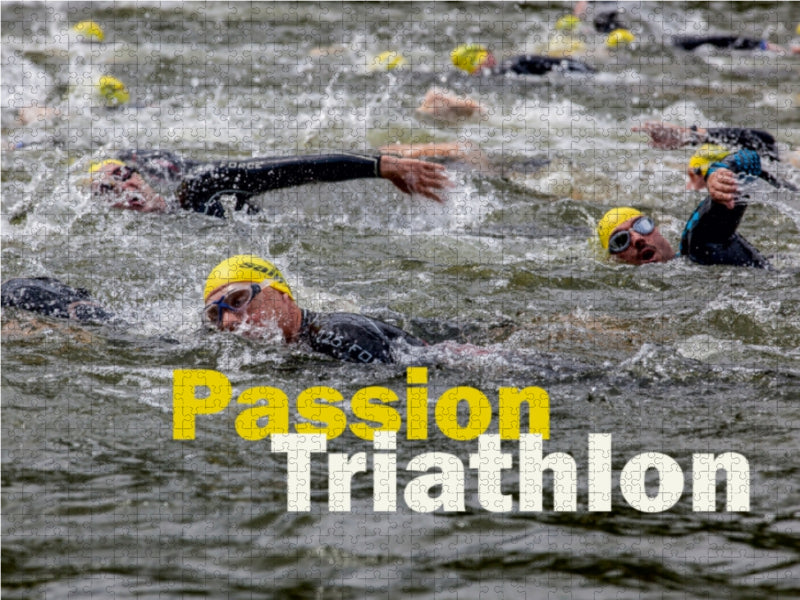 Passion Triathlon - Puzzle photo CALVENDO 