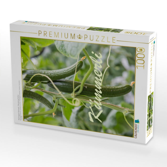 Meefränggisch: Kümmerli - Übersetzung: Gurken - CALVENDO Foto-Puzzle'