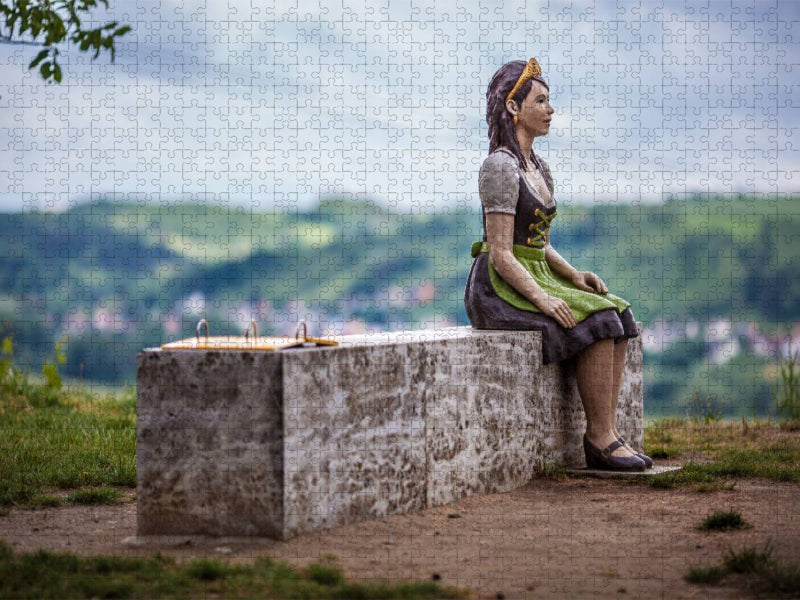 Sommerhausen am Main - CALVENDO Foto-Puzzle'