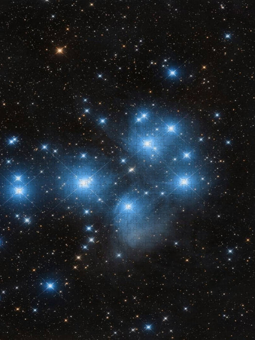 Plejaden, M45 - CALVENDO Foto-Puzzle'