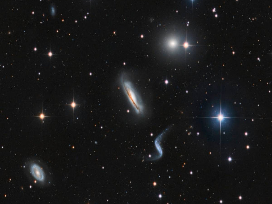 Galaxiengruppe Hickson 44 - CALVENDO Foto-Puzzle'