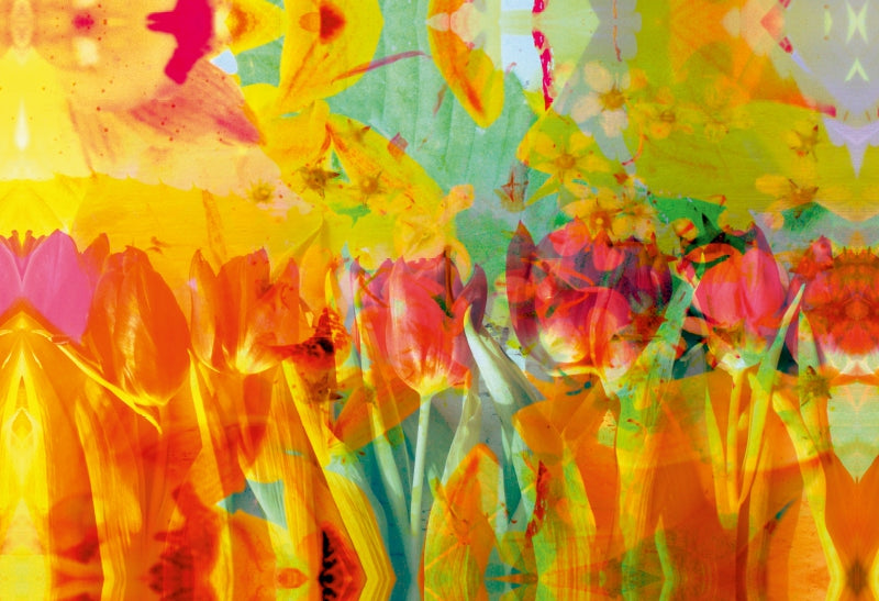Premium Textil-Leinwand Lass den Tag beginnen mit Freude.