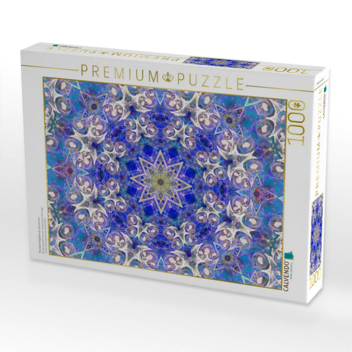 Mandala Indigoblaues Universum - CALVENDO Foto-Puzzle'