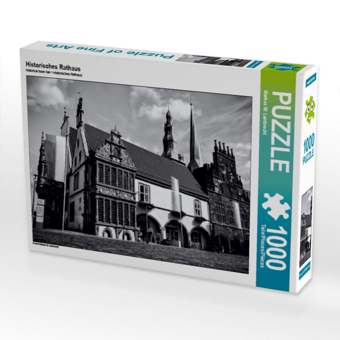 Historisches Rathaus 1000 Teile Puzzle quer - CALVENDO Foto-Puzzle'