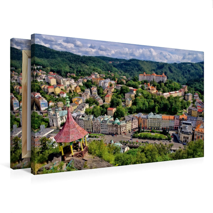 Premium Textil-Leinwand Karlovy Vary
