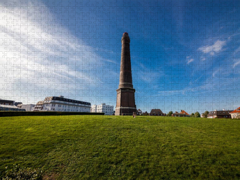 Borkum - Neuer Leuchtturm - CALVENDO Foto-Puzzle'