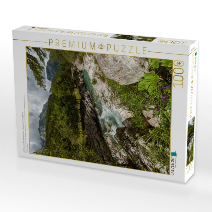 Ein Motiv aus dem Kalender Soca - Sloweniens Smaragdfluss - CALVENDO Foto-Puzzle'