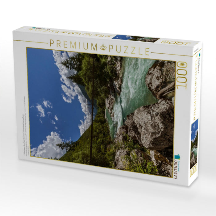 Ein Motiv aus dem Kalender Soca - Sloweniens Smaragdfluss - CALVENDO Foto-Puzzle'