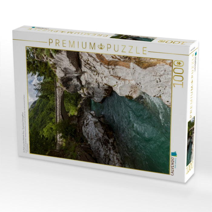 Ein Motiv aus dem Kalender Soca - Sloweniens Smaragdfluss - CALVENDO Foto-Puzzle'