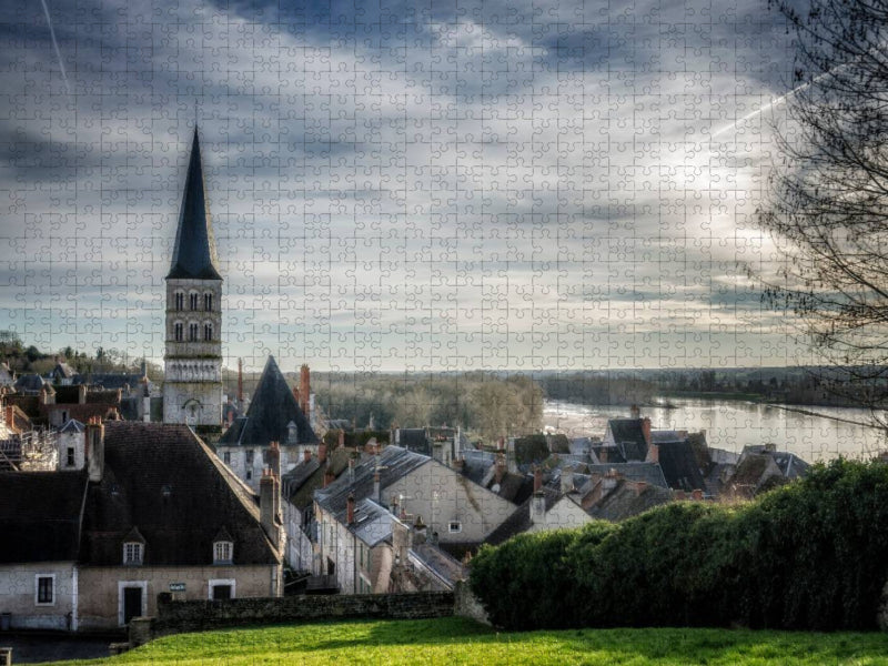 La Charité-sur-Loire Die alte Stadt - CALVENDO Foto-Puzzle'