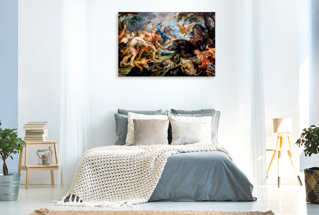 Premium Textil-Leinwand Premium Textil-Leinwand 120 cm x 80 cm quer Ein Motiv aus dem Kalender Peter Paul Rubens - Rubens