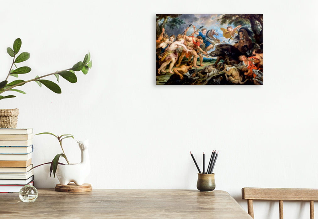 Premium Textil-Leinwand Premium Textil-Leinwand 120 cm x 80 cm quer Ein Motiv aus dem Kalender Peter Paul Rubens - Rubens