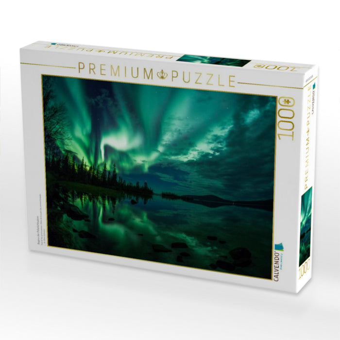 Beginn der Polarlichtsaison - CALVENDO Foto-Puzzle'