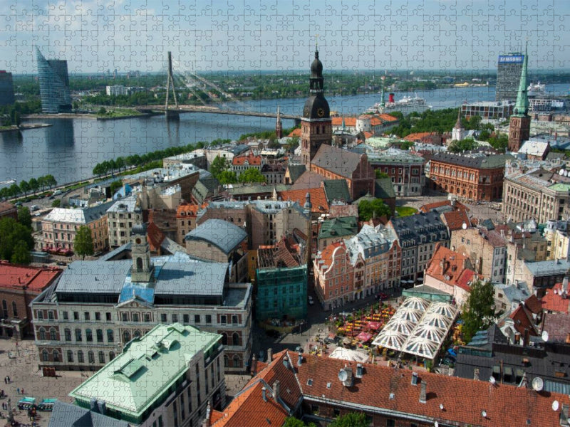 Riga - CALVENDO Foto-Puzzle'